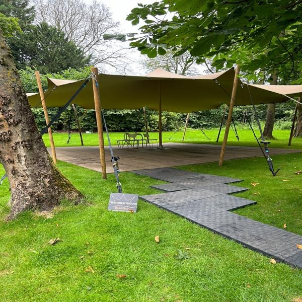 Stretchtent 10 x 10 meter 